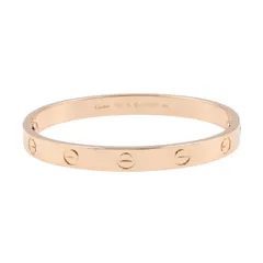 カルティエ CARTIER ブレスレット ラブブレス ブレスレット 腕回り15㎝ K18PG（ピンクゴールド） ラブブレス ブレスレット レディース Used Aのサムネイル