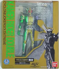 バンダイ S.H.Figuarts 仮面ライダーW(ダブル) 仮面ライダーWサイクロンジョーカー ゴールドエクストリーム