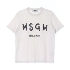 希少限定完売⭐MSGM ロゴ プルオーバー Tシャツ カットソー 入手困難 