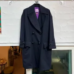 Paul Smith ネイビー ダブルブレスト ウール コート 42のサムネイル
