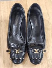 【美品/希少】ルイヴィトン パンプス 黒 37 23.5〜24cm パイソン切替 美品/希少】ルイヴィトン パンプス 黒 37 23.5〜24cm パイソン切替