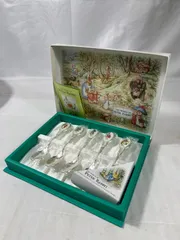 ASAHI アサヒ　THE WORLD OF PETER RABBIT ピーターラビット　スプーン　5点セット　カトラリー　食器　ステンレス　匙　キャラクター　コレクションのサムネイル