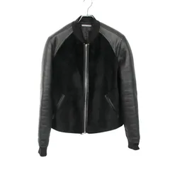 ディオール・オム DIOR HOMME 革ジャン ムートンシアリング ブルゾン 833L433Z0328 ラムスキン（羊革） ジャケット メンズ Used Bのサムネイル