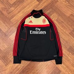 【アディダス社名作】ACミラン2004-05トレーニングウェア O adidas ACミラン トレーニングトップ Oサイズ ブラック×レッド - メルカリ