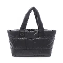 シャネル CHANEL トートバッグ コココクーンMM リバーシブル A48611 ブラック ナイロン レザー ココ・コクーン ミディアム トートバッグ レディース Used Aのサムネイル