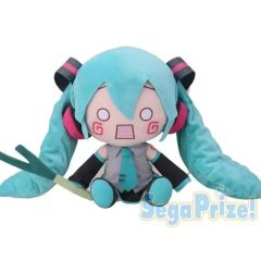 希少・タグ付き】初音ミク はちゅねミク メガジャンボぬいぐるみ セガ