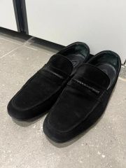GUCCI GGロゴ キャンバス ローファー スリッポン プレーントゥ - メルカリ