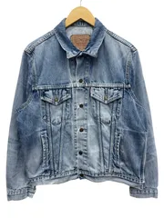Levi’s (リーバイス) ユーロモデル デニムジャケット Gジャン 古着 70503-04 L ライトブルー メンズ/045