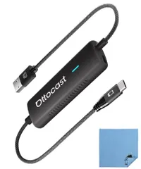 【正規品】オットキャスト ミラータッチ OTTOCAST Mirror Touch オット キャストミラーリング ワイヤレスCarPlayアダプター ワイヤレス化 純正有線CarPlay搭載車専用 Android Auto単体利用不可｜【国内サポート/国内正m