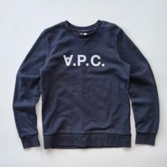 A.P.C. オリーブグリーン M コットントレーナー - メルカリ