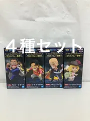 未開封 ONE PIECE ワンピース ワールドコレクタブルフィギュア ゴッドバレー事件1 A B C E 4種セット LF5034c f099