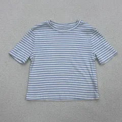 実寸確認 ヴィンテージ 半袖 クロップド Tシャツ 0316E