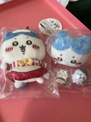 ちいかわハチワレセット サンタさんだ！ぬいぐるみS、ジンジャーマン