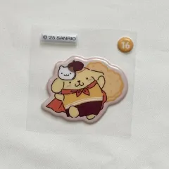 サンリオキャラクターズ ポムポムプリン シールステッカー 띠부 チョコ냠냠 いちご냠냠 ガチャ