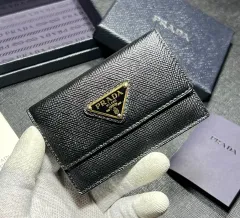 正規品 PRADA プラダ 三角ロゴ カードウォレット