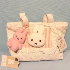 メリージェニー マロンクリームribbon ハンドルミニトート サンリオ