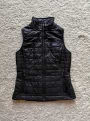 極美品】 patagonia ナノパフベスト 黒 プリマロフト パタゴニア M