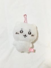 ちいかわ フェイスポーチ ストラップ ぬいぐるみ 海外限定品 ピンク サクラ ちいかわ フェイスポーチ ストラップ ぬいぐるみ 海外限定品 ピンク