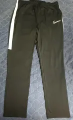 (海外モデル) NIKE ナイキ ドライフィット スウッシュ 裾ジップアップ トラックパンツ ブラック (L)