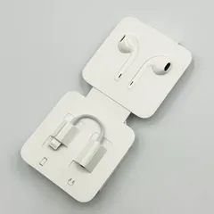 Apple アップル 純正 有線イヤホン&変換アダプターセット【24時間以内発送･未使用品✨️】