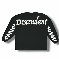参考上代31900円 未使用 DESCENDANT 25AW CETUS JERSEY LS カットソー 長袖Tシャツ ロンT ディセンダント 252ATDS-CSM18 ブラック 3 （14701M）のサムネイル