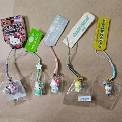 サンリオ ハローキティ ご当地限定 根付けストラップ 5点セット まとめ売り 新品 レア