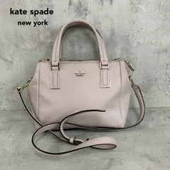 Kate Spade NEW YORK ケイトスペードニューヨーク キングストン ドライブ スモール アリーナ ハンドバッグ ショルダーバッグ 2WAY バッグ ピンク ベージュ 本革 レザー 斜めがけ ロゴ ゴールド 手提げ 鞄 上品 綺麗め ★ ■■