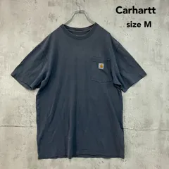 Carhartt カーハート K87 ルーズフィット ポケットTシャツ Mサイズ チャコールグレー 灰色 ORIGINAL FIT 半袖 ポケT メンズ 厚手 コットン100% ワークウェア アメカジ ストリート カジュアル 定番 オシャレ 夏 ★ ■◆