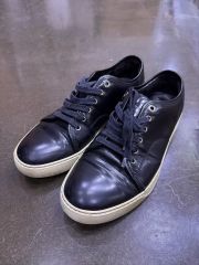CELINE BLANK スニーカー ローカット キャンバス ブラック 42 - メルカリ