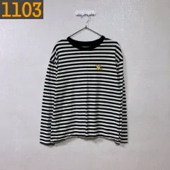 S マークゴンザレス ストライプ 長袖 Tシャツのサムネイル
