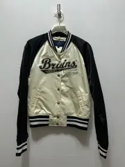 UCLA Bruins スタジアム ジャケット アイボリー ブラック S