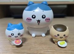 台湾限定 ちいかわだるま 貯金箱 ハチワレ ちいかわ うさぎ 3点セット