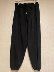 JULIUS ユリウス ドロップクロッチ サルエルパンツ ブラック 1サイズ