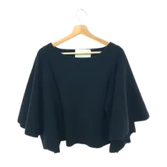 MYLAN マイラン Raffle pullover サイズ表記無し ニット/プルオーバー/ウール×カシミヤ MY16AW-KR010   ブラック レディース / 240001200602のサムネイル