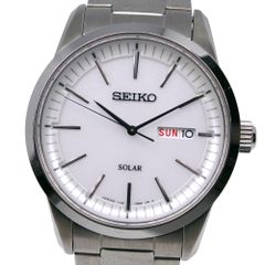SEIKO メンズソーラー腕時計 V158-0AB0 動作良好 周径18.5cm - メルカリ