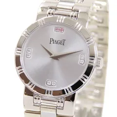 PIAGET ピアジェ ダンサー 80563K81 シルバー文字盤 K18WG 750 ホワイトゴールド ダイヤ 約67.9g 腕時計 電池式 レディース 送料無料【仕上・電池交換済】241001029011のサムネイル