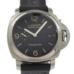 【PANERAI】パネライ ルミノールマリーナ OP6900 cal.P.9000 PAM00312 ステンレススチール×ラバー 自動巻き スモールセコンド メンズ ブラック文字盤 腕時計のサムネイル