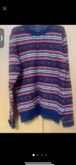 Tommy Hilfiger トミーヒルフィガー アーガイルニット 105サイズ 傷なし とても良好 15万円