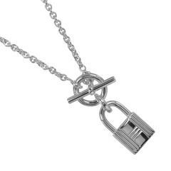美品】HERMES エルメス カデナ ネックレス Ag925 シルバー4M58 - メルカリ