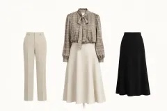 ZARA ザラ CHECK チェック フリルネック ブラウス (状態良し)