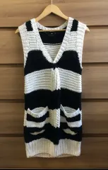 レディース ハンドメイド ニット ベスト