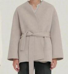 OHOTORO Ecru Half Coat - メルカリ