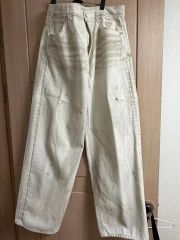 り*ゃ様 50s デニム アートリペア ランチパンツ 雰囲気系 襤褸 - メルカリ