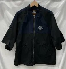 HYSTERIC GLAMOUR ヒステリックグラマー/ブルゾン/01182AH01/ブラック×ネイビー/SIZE FREE