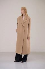 極綺麗‼️ CELFORD カシミヤ100% ノーカラーベルテッドコート - メルカリ