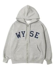 WILD BLUE WEGO グラフィックZIPパーカー グレー M - メルカリ