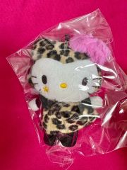 ハローキティ ヒョウ柄 豹柄 マスコット ぬいぐるみ キティ 2001