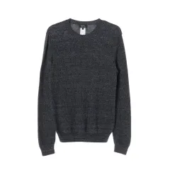 A.P.C. アー・ペー・セー チャコール ぼかし ラウンド ニット セーターのサムネイル