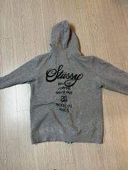 ヤ*ダ様 希少STUSSY サーマル裏地 ジップアップパーカー X | Mercari