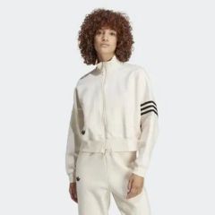adidas originalsクロップドジャージ クリーム S - メルカリ